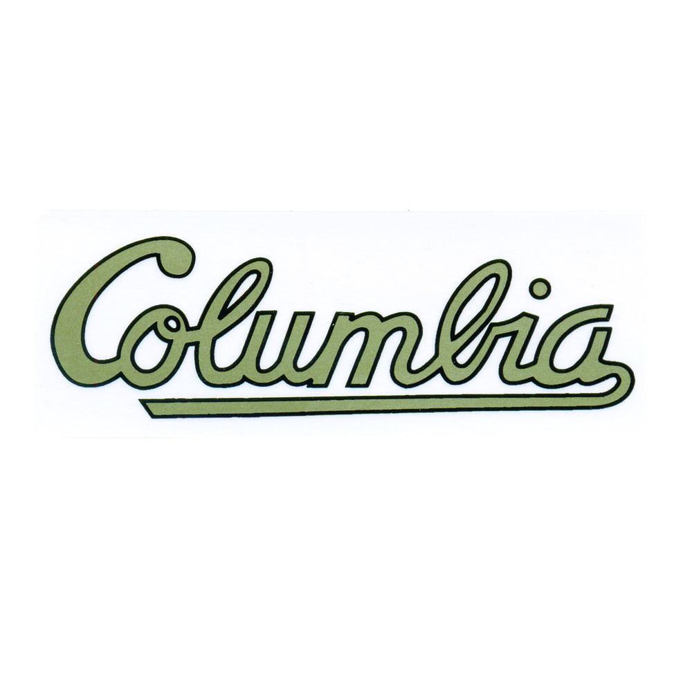 Adesivo Columbia  2 Unidades  Ouro     125)